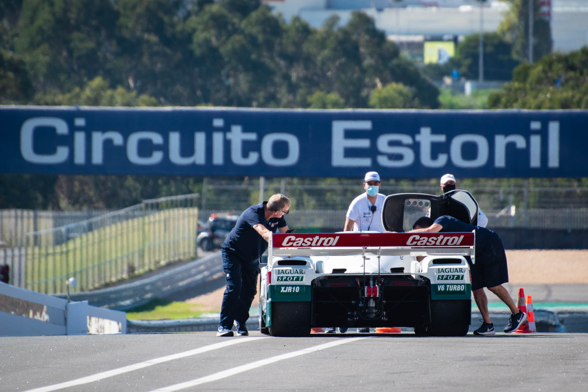 Circuito Estoril - Formula 1 motorsport race track on the