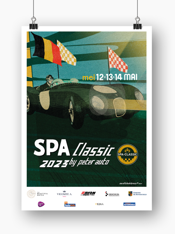 Spa-Classic 2023 Affiche