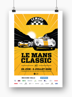 Affiche LMC 2023_Porsche