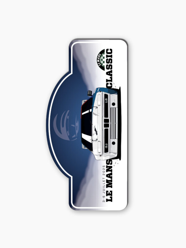 Plaque de rallye Le Mans Classic